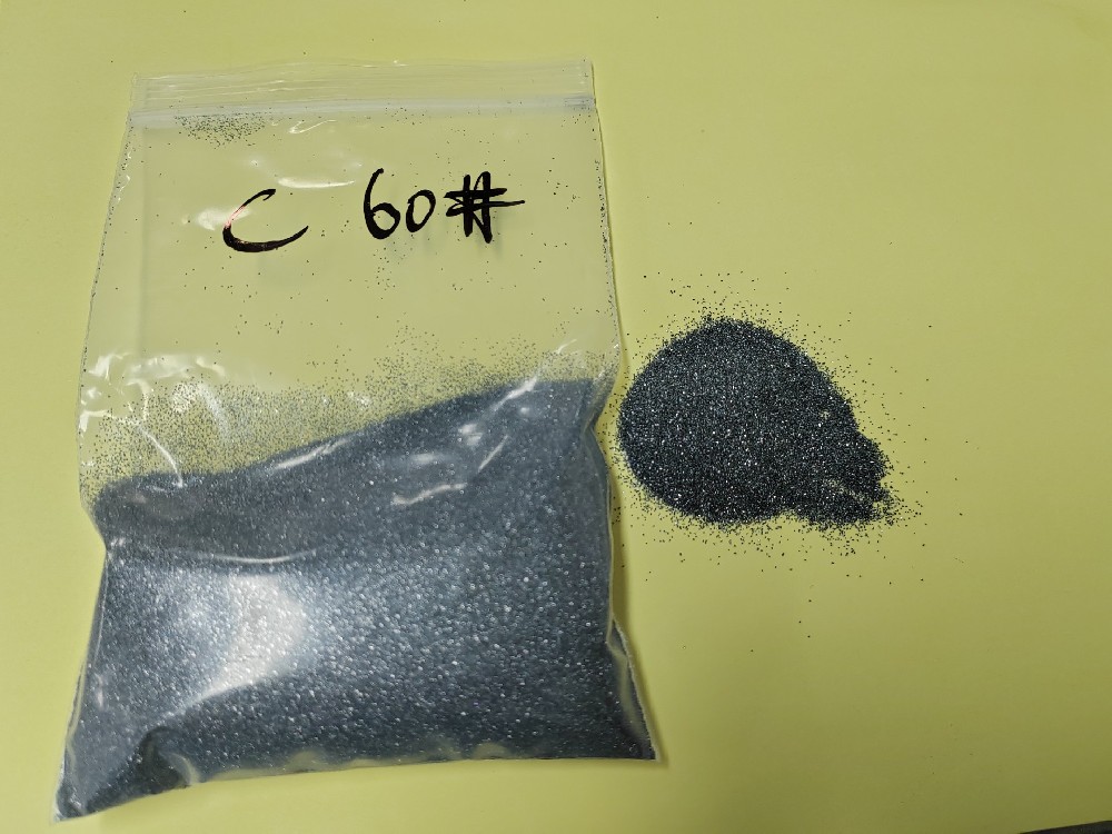 加工电子陶瓷用黑碳化硅60目黑色金刚砂60目高硬度高耐磨度砂