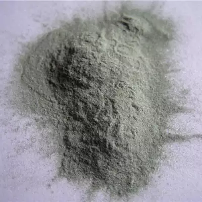 高硬度GC耐磨粉绿碳化硅280目50微米 酸洗水洗粒度集中